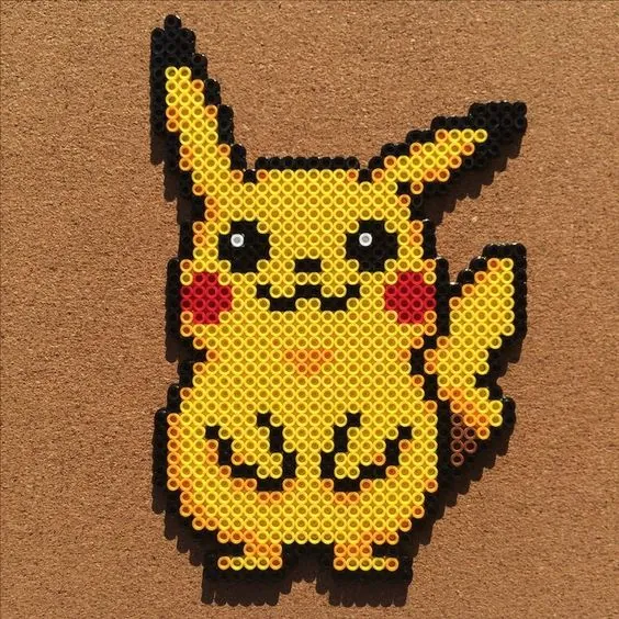 Pikachu perleplade – inspiration 4