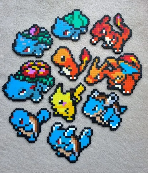 Blastoise perleplade – inspiration 1