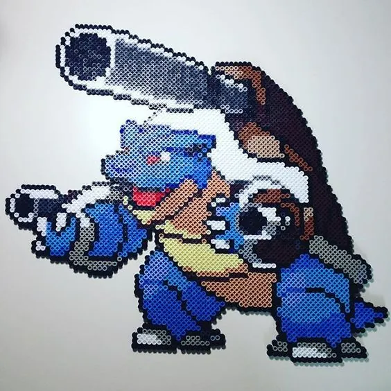 Blastoise perleplade – inspiration 3