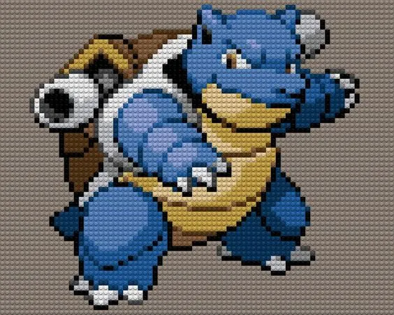 Blastoise perleplade – inspiration 17