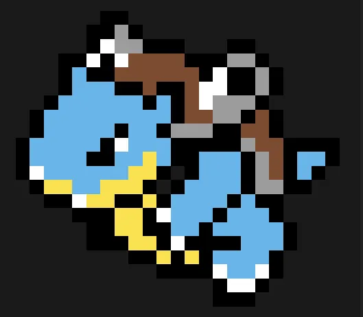 Blastoise perleplade – Blastoise alene