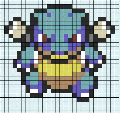 Blastoise perleplade – Blastoise-sprite