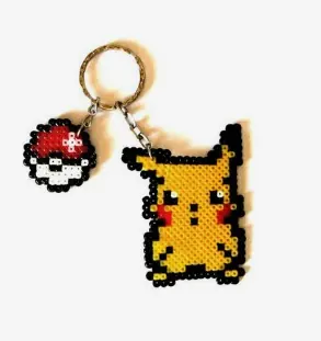 Pokémon perleplade – Pikachu med en Pokéball