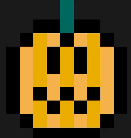 Græskar perleplade – Minecraft-græskar