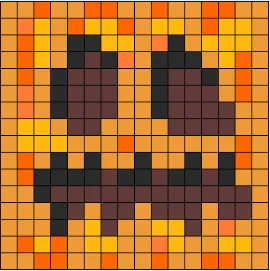 Græskar perleplade – Minecraft-græskar 2
