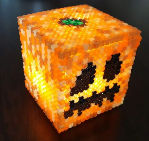 Græskar perleplade – Minecraft-græskar 2