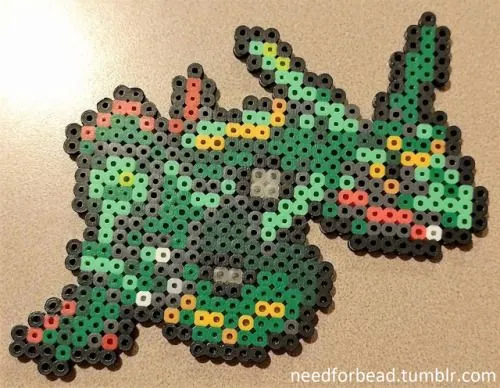 Rayquaza perleplade – inspiration 1