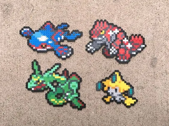 Rayquaza perleplade – inspiration 5