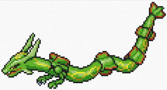Rayquaza perleplade – inspiration 10
