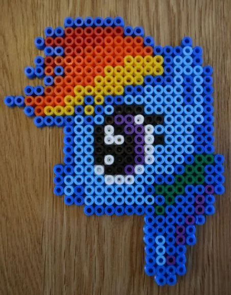 Regnbue perleplade – Rainbow Dash