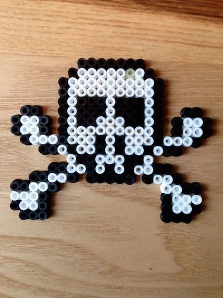Skelet perleplade – inspiration 2