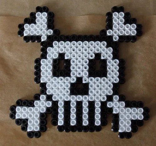 Skelet perleplade – inspiration 4