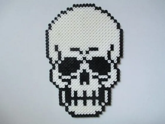 Skelet perleplade – inspiration 14