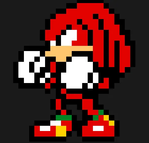 Sonic perleplade – Knuckles – Sonic the Hedgehog