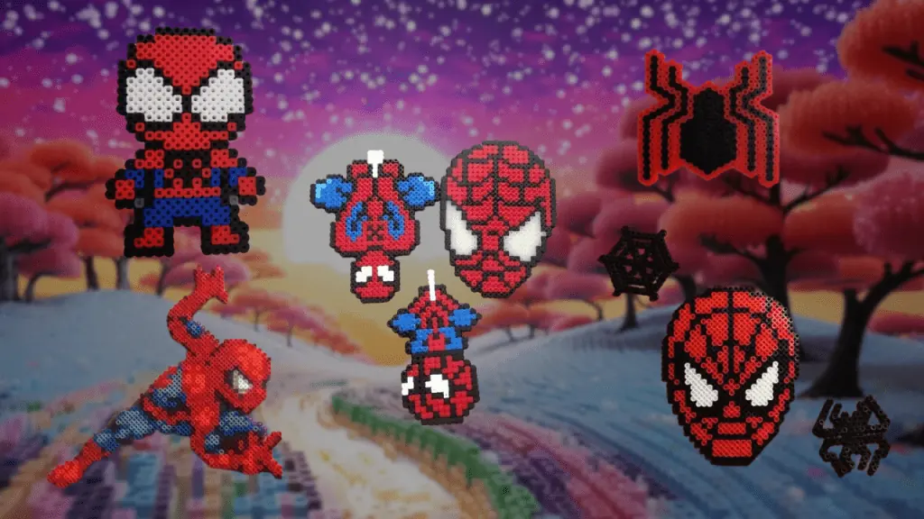 Spiderman perleplade