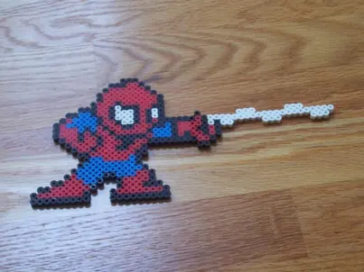 Spiderman perleplade – inspiration 1