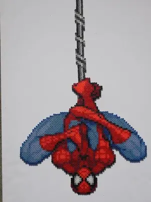 Spiderman perleplade – inspiration 8