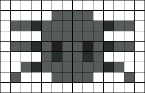 Edderkop perleplade – Mini