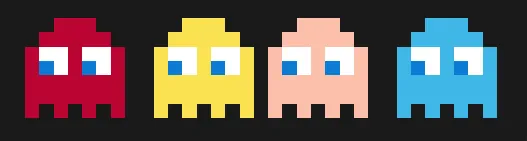 Spøgelse perleplade – Mini-spøgelser fra Pac-Man