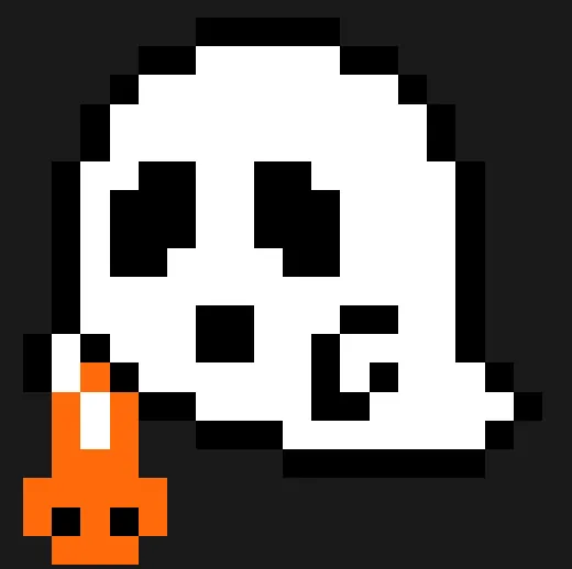Spøgelse perleplade – Spøgelse med halloweenspand