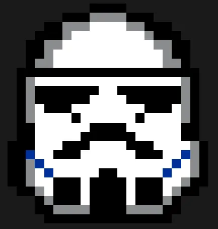 Star Wars perleplade – Stormtrooper – Star Wars