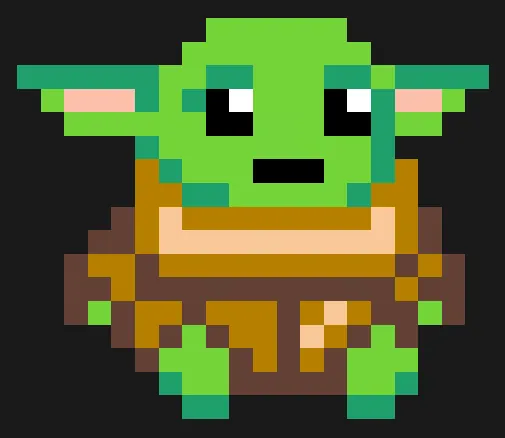 Star Wars perleplade – Baby Yoda