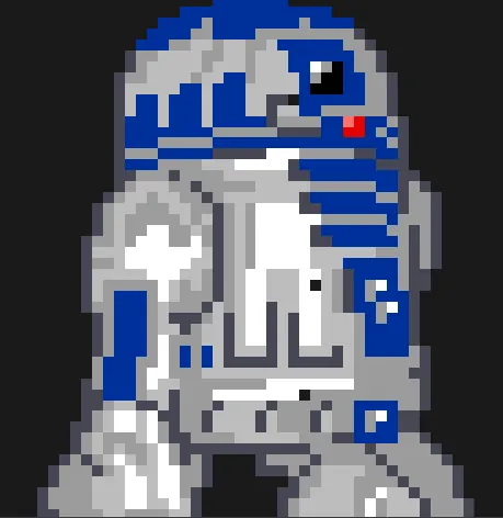Star Wars perleplade – R2-D2