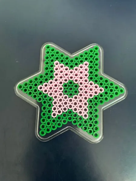 Stjerne perleplade – inspiration 11