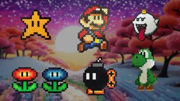 Super Mario perleplade