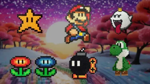 Super Mario perleplade