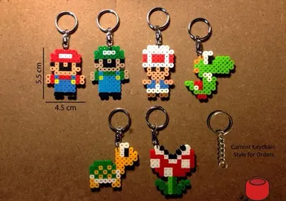 Super Mario perleplade – inspiration 1