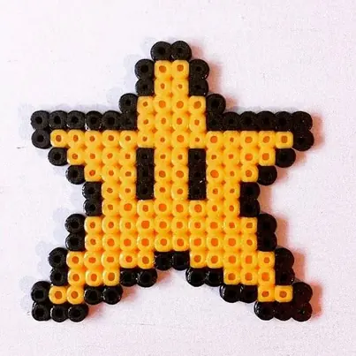 Super Mario perleplade – inspiration 2