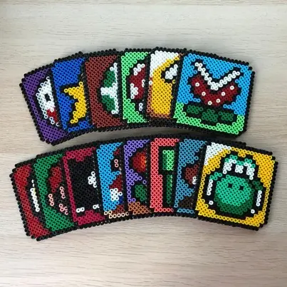 Super Mario perleplade – inspiration 3