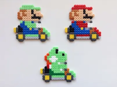 Super Mario perleplade – inspiration 4