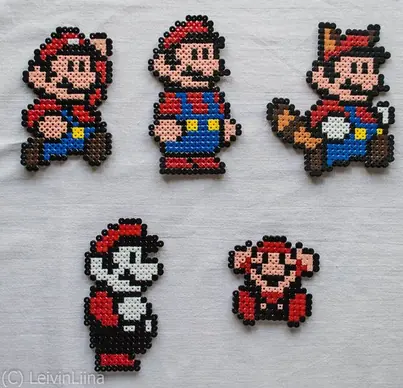 Super Mario perleplade – inspiration 10