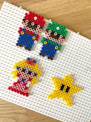 Super Mario perleplade – inspiration 11