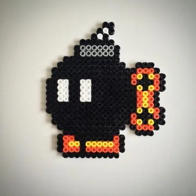 Super Mario perleplade – inspiration 17
