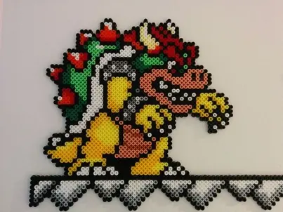 Super Mario perleplade – inspiration 18