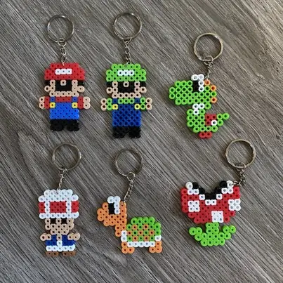 Super Mario perleplade – inspiration 22