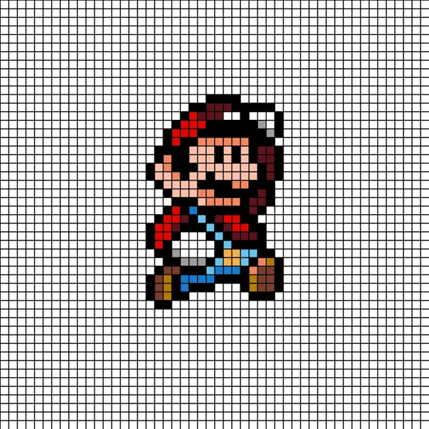 Super Mario perleplade – Super Mario Bros 3