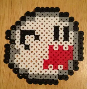 Super Mario perleplade – Spøgelset Boo