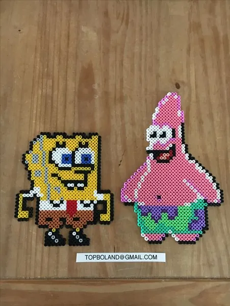 SvampeBob perleplade – inspiration 4