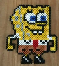 SvampeBob perleplade – Glad SvampeBob