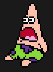 SvampeBob perleplade – Overrasket Patrick Søstjerne