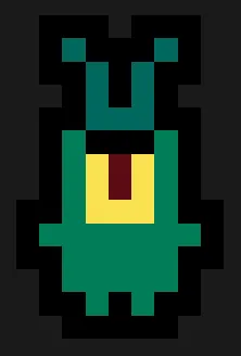 SvampeBob perleplade – Plankton