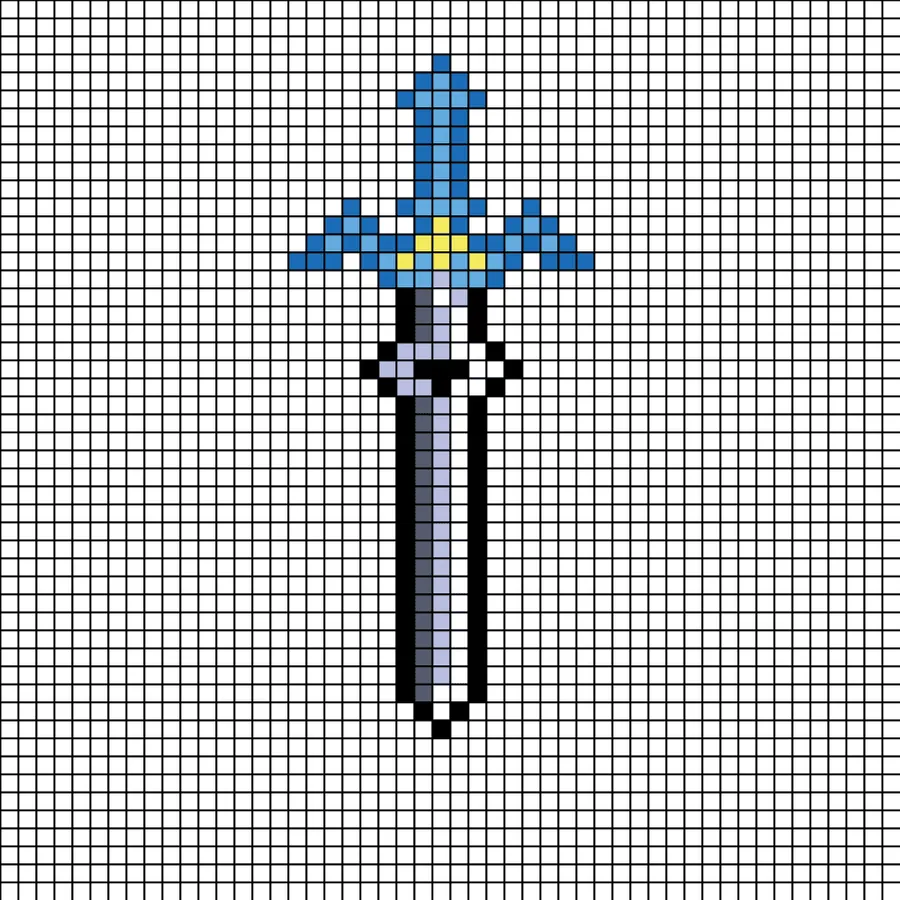 Sværd perleplade – Master Sword