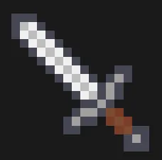 Sværd perleplade – Jernsværd – Minecraft