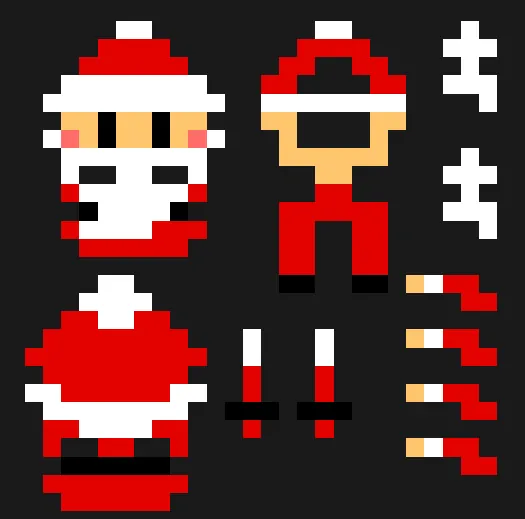 Nisse perleplade – Julemanden i 3D