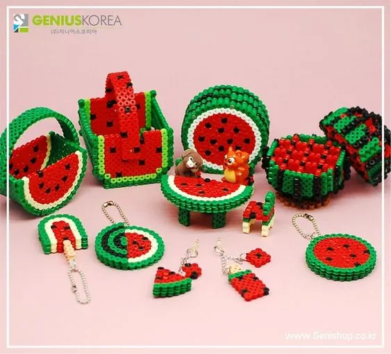 Vandmelon perleplade – inspiration 10