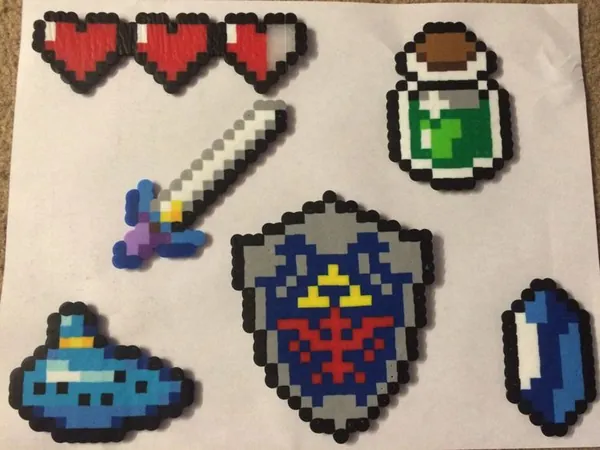 Zelda perleplade – inspiration 6